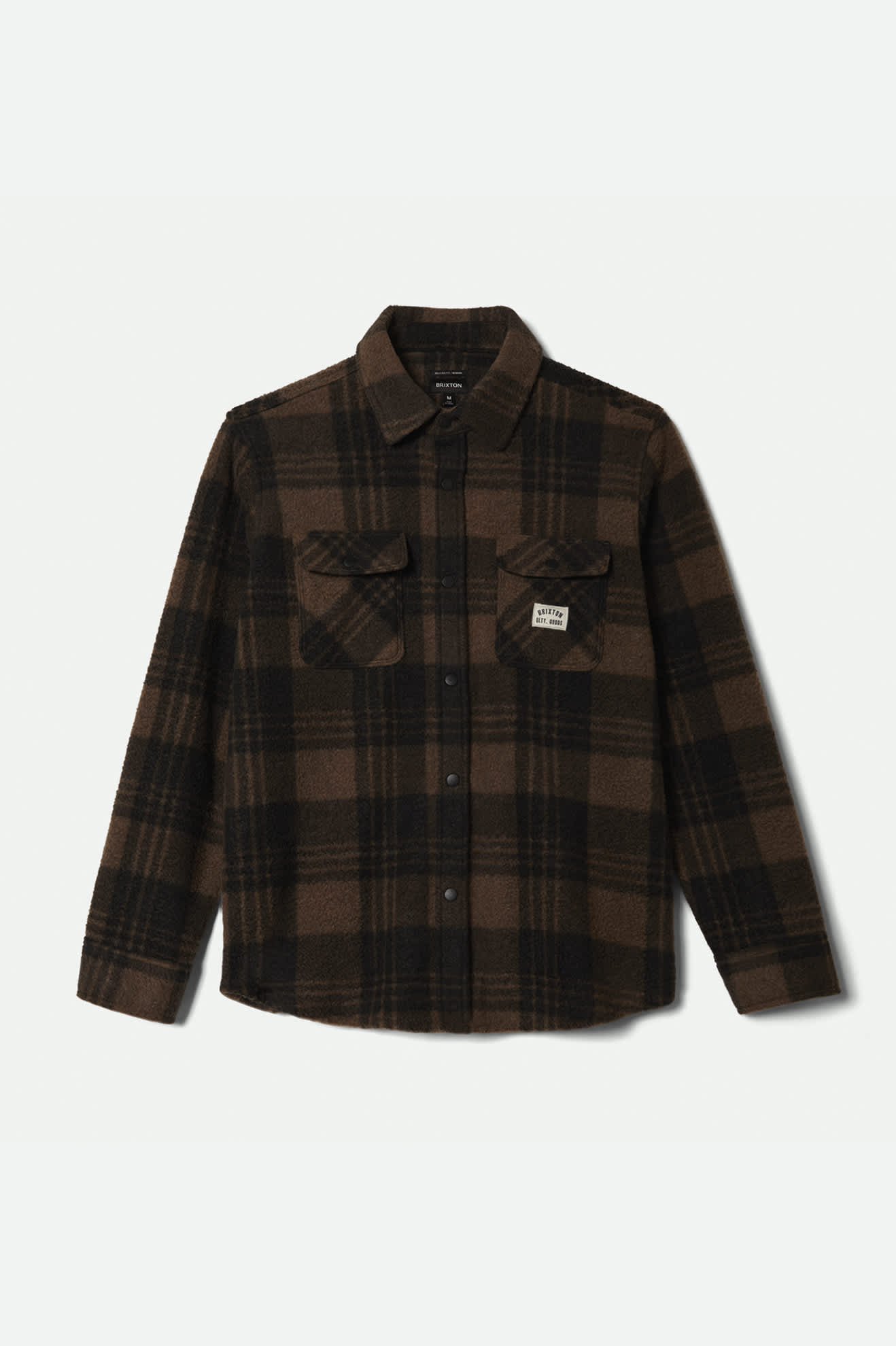 Bowery WB Arctic Stretch Fleece - Burro Brown / Black Plaid