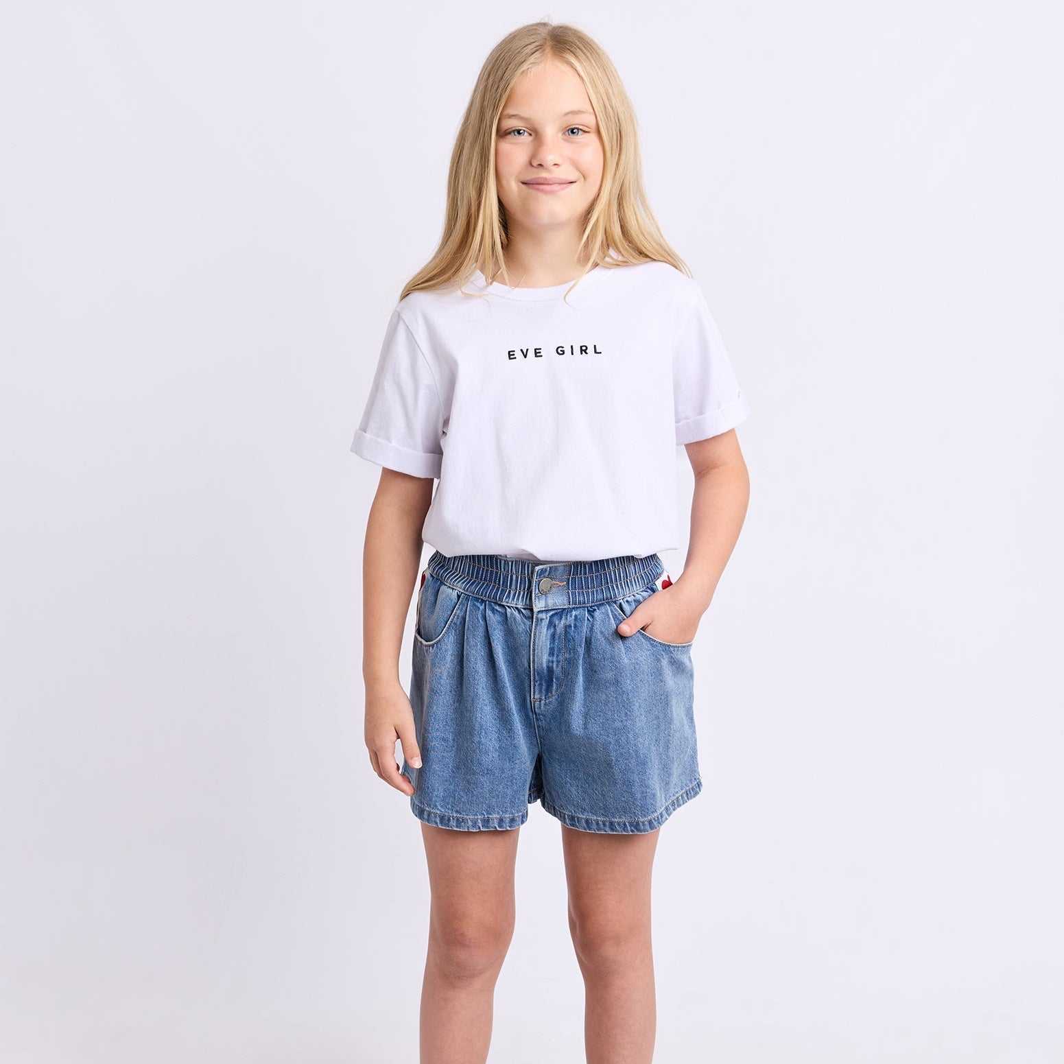 Love Denim Short - Denim