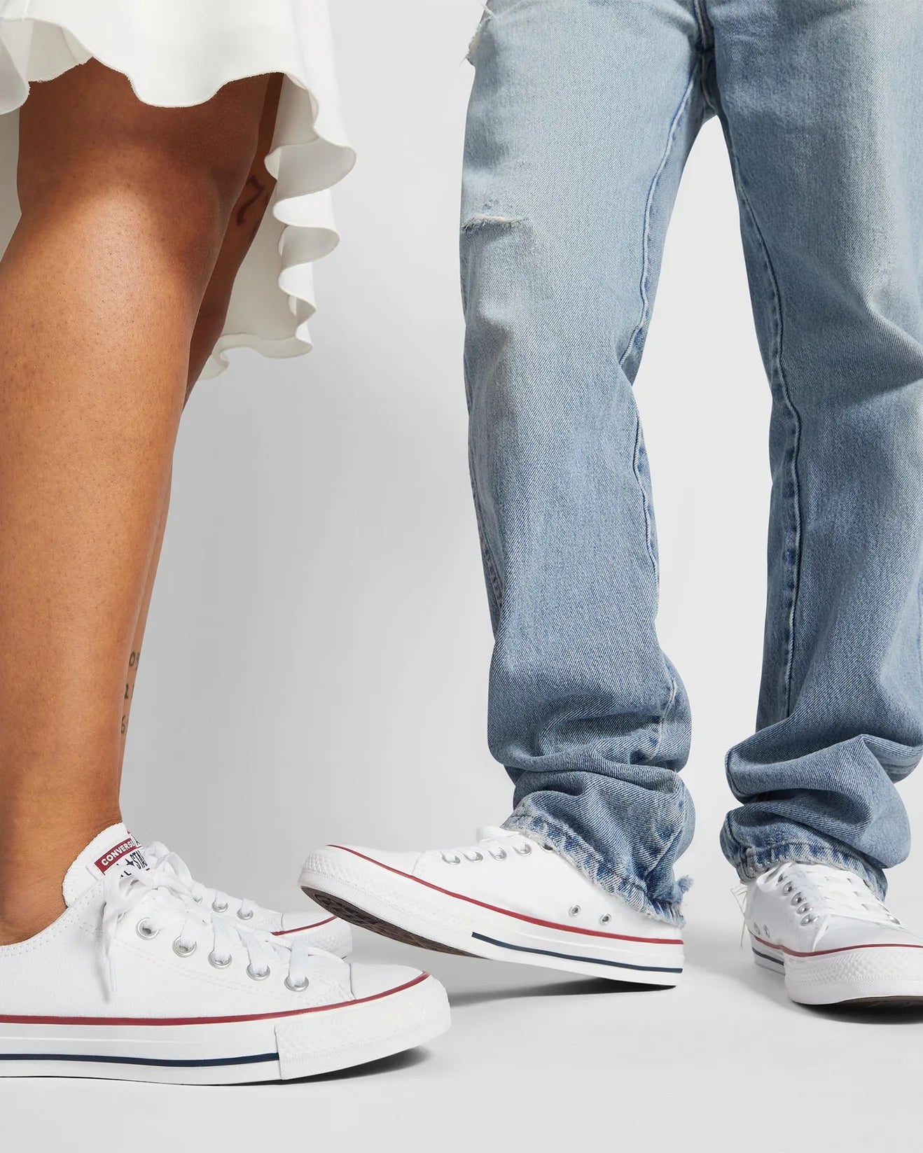 Chuck Taylor All Star Canvas Low Top - White - Catani Clothing