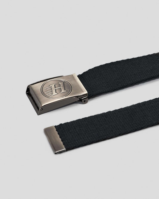 Hueys Life Bottle Opener Belt - Black