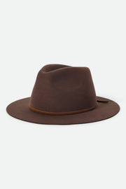 Wesley Packable Fedora - Chocolate - Catani Clothing