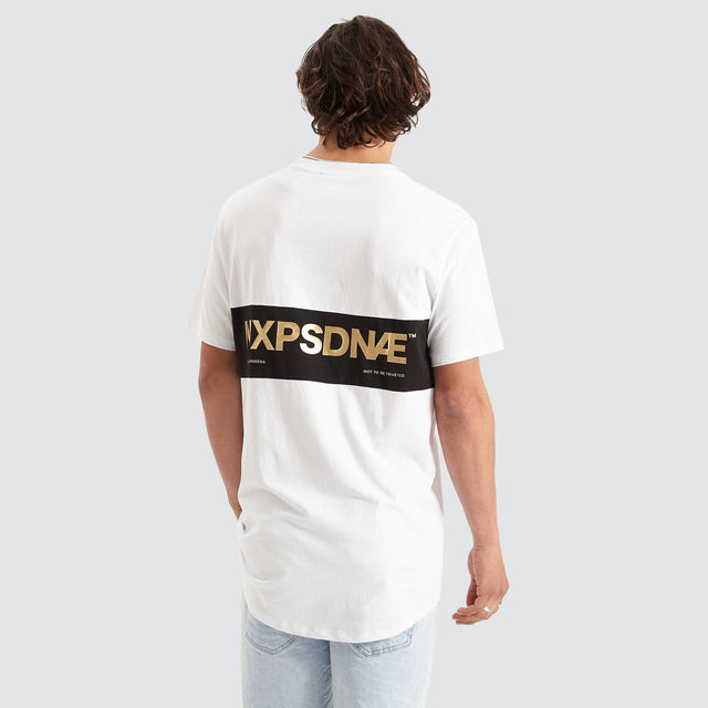 Mercenary Cape Back Tee - White