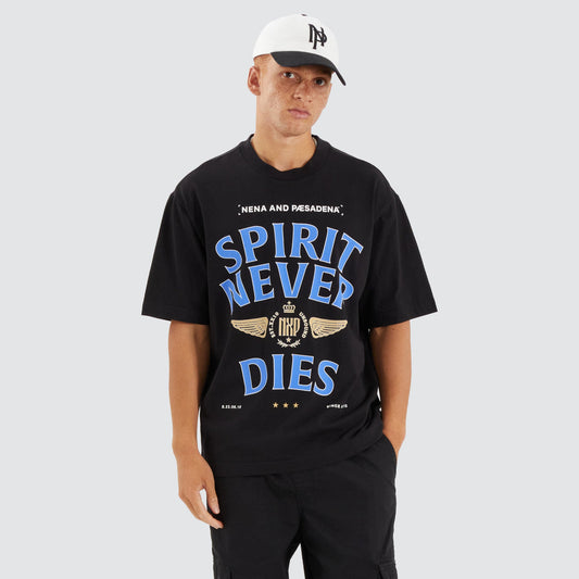 Mount Oversized Tee - Jet Black