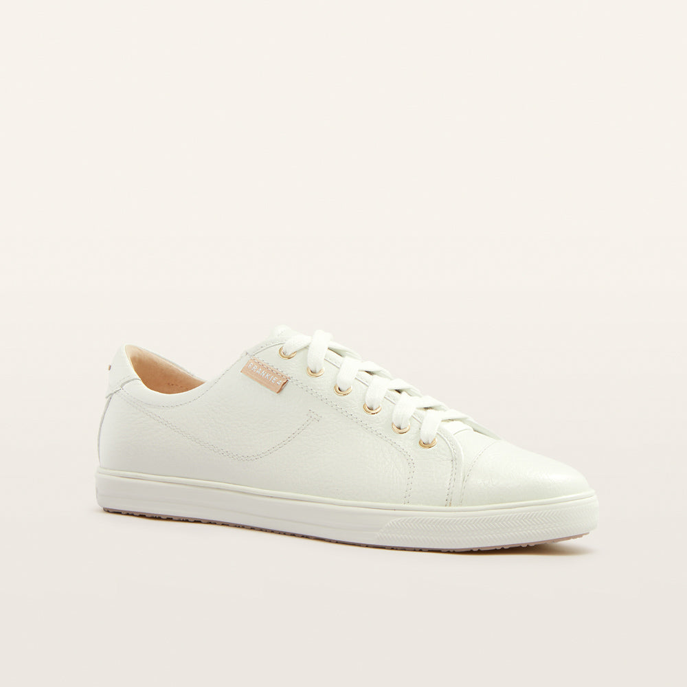 FRANKiE4 Nat III Sneaker - White Tumbled (view 3)