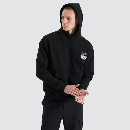 Mortar Heavy Hood - Jet Black