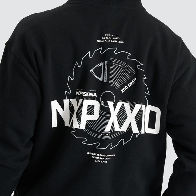 NXP Mortar Heavy Hood - Jet Black (view 3)