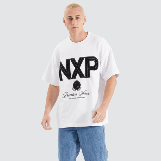 Service Loopback Raptor Tee - Optical White