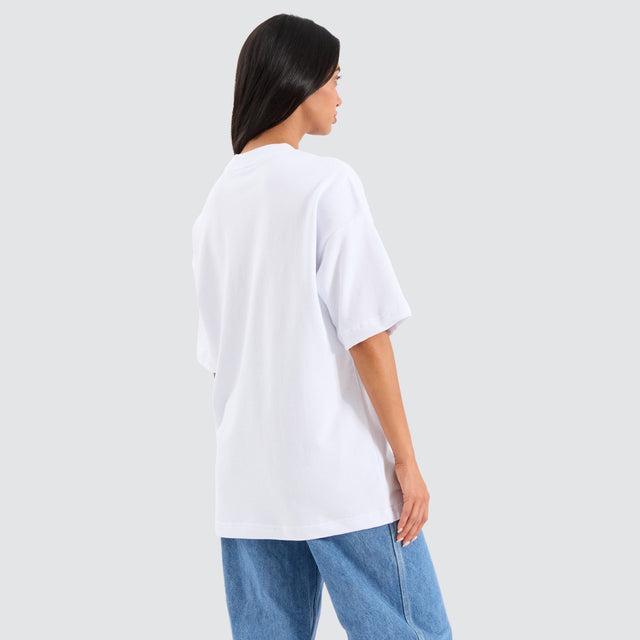 Service Loopback Raptor Tee - Optical White