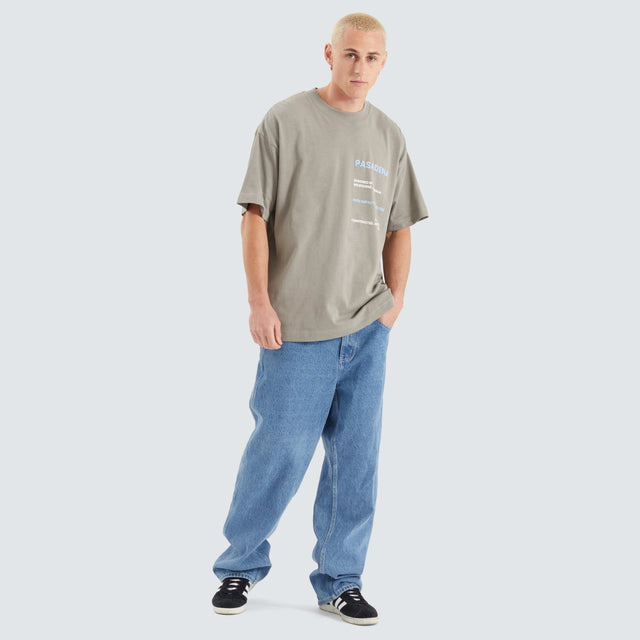 Whiplash Raptor Tee - Moon Mist