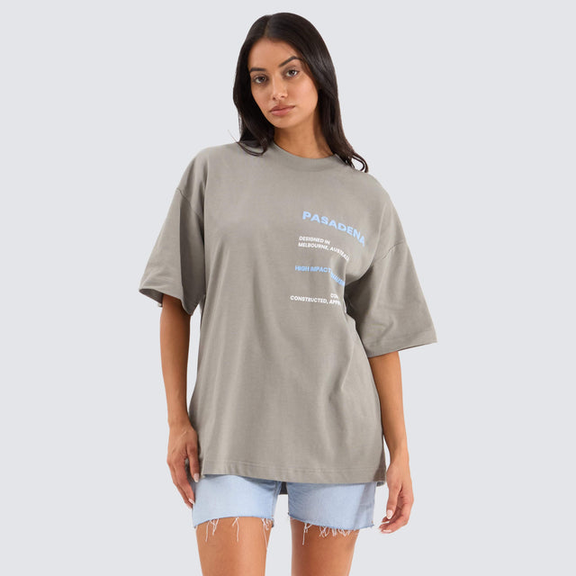 Whiplash Raptor Tee - Moon Mist