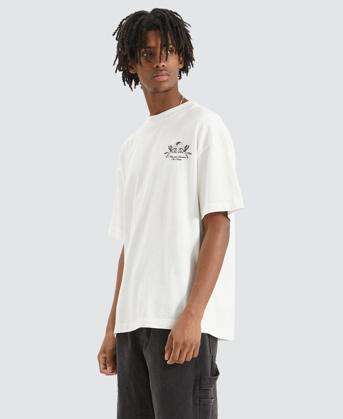Company Street Tee - Natural White
