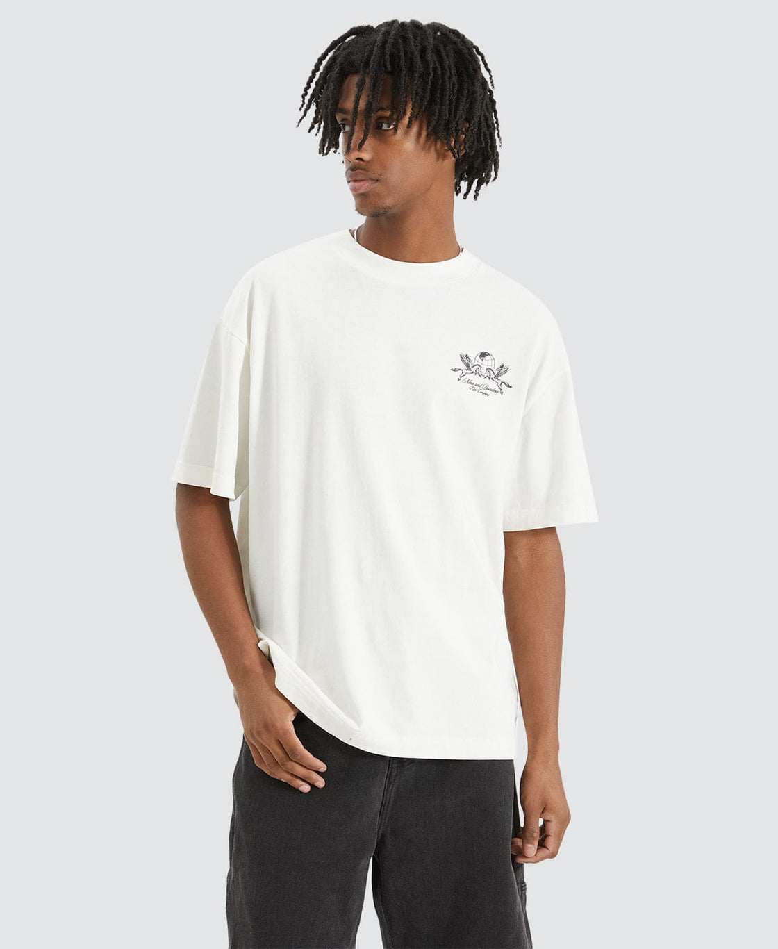 Company Street Tee - Natural White