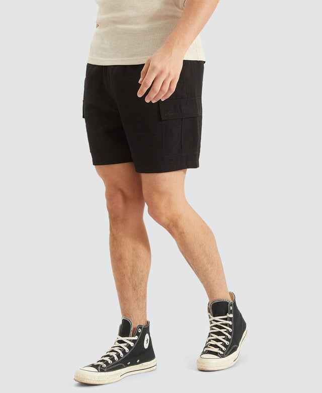 Nomadic Cabana Cargo Shorts - Black (view 5)