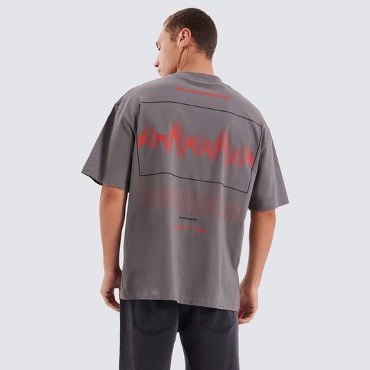 Frequency Street Tee - Charcoal