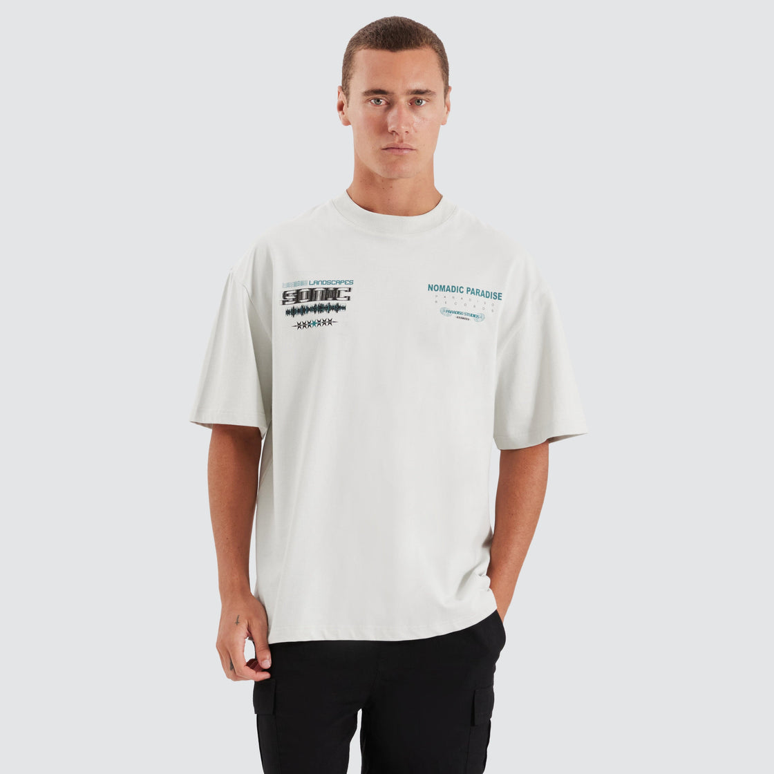 Sonic Street Tee - Dusty Mint
