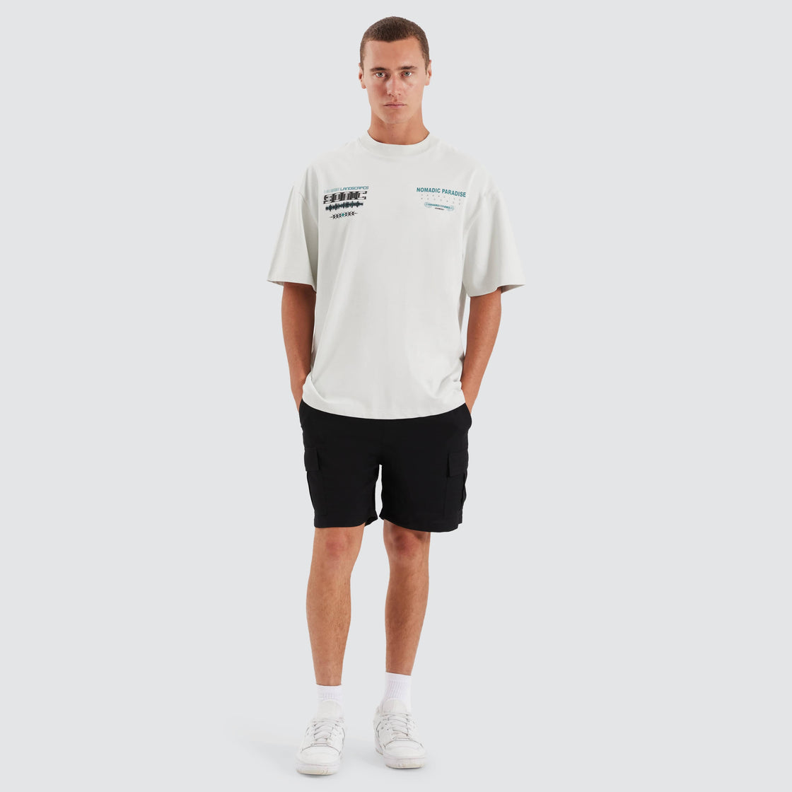 Sonic Street Tee - Dusty Mint