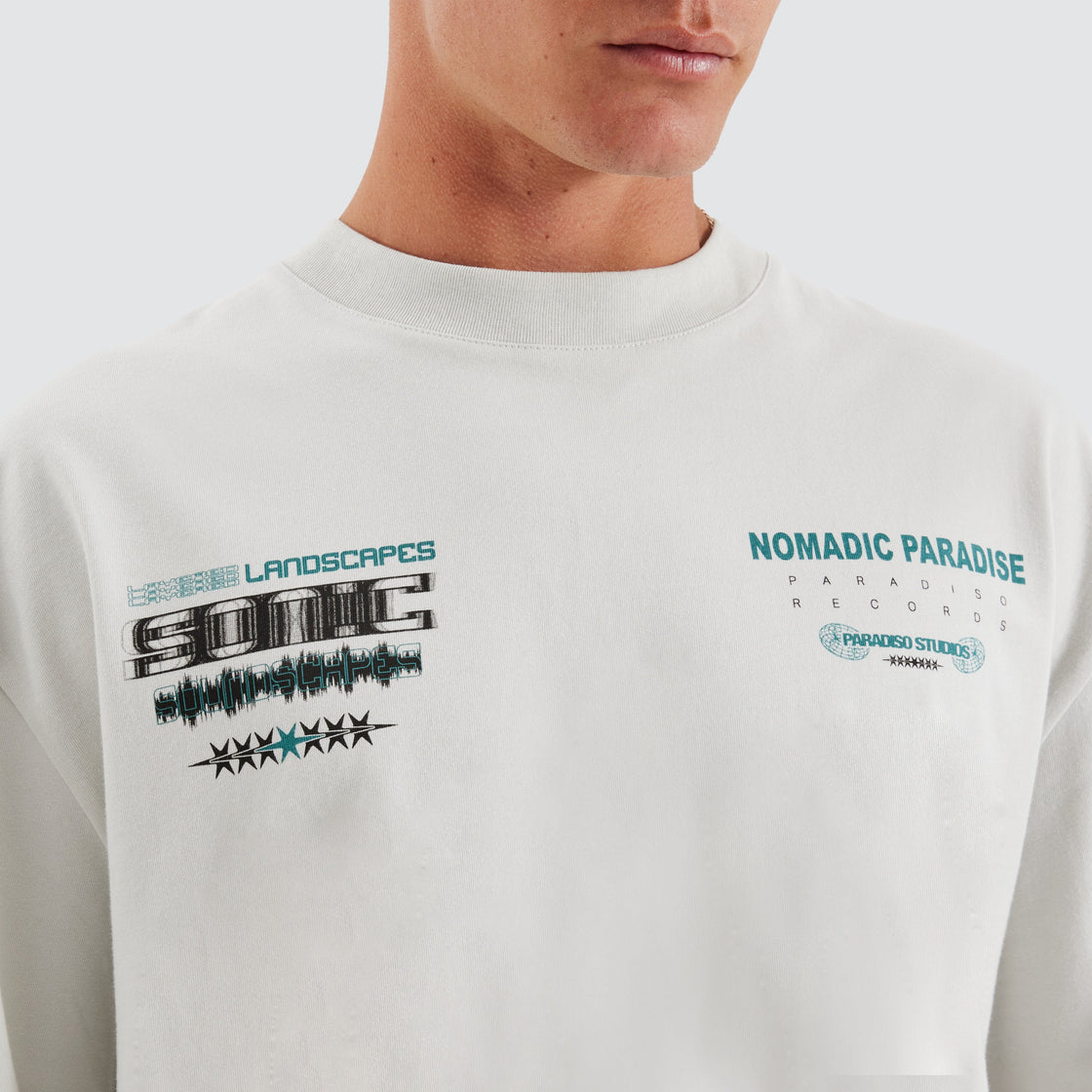 Sonic Street Tee - Dusty Mint