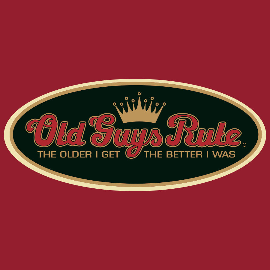 The Older I Get The Better I Was Tee - Cardinal Red - Catani Clothing