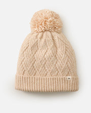 Classic Reg Pom Pom Beanie - Oatmeal - Catani Clothing