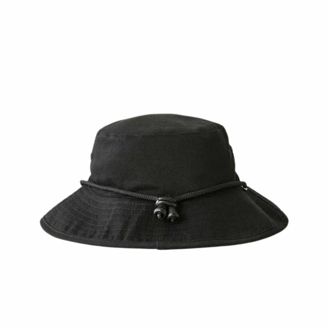 Rip Curl Revo Revo Wide Brim Hat in black - side