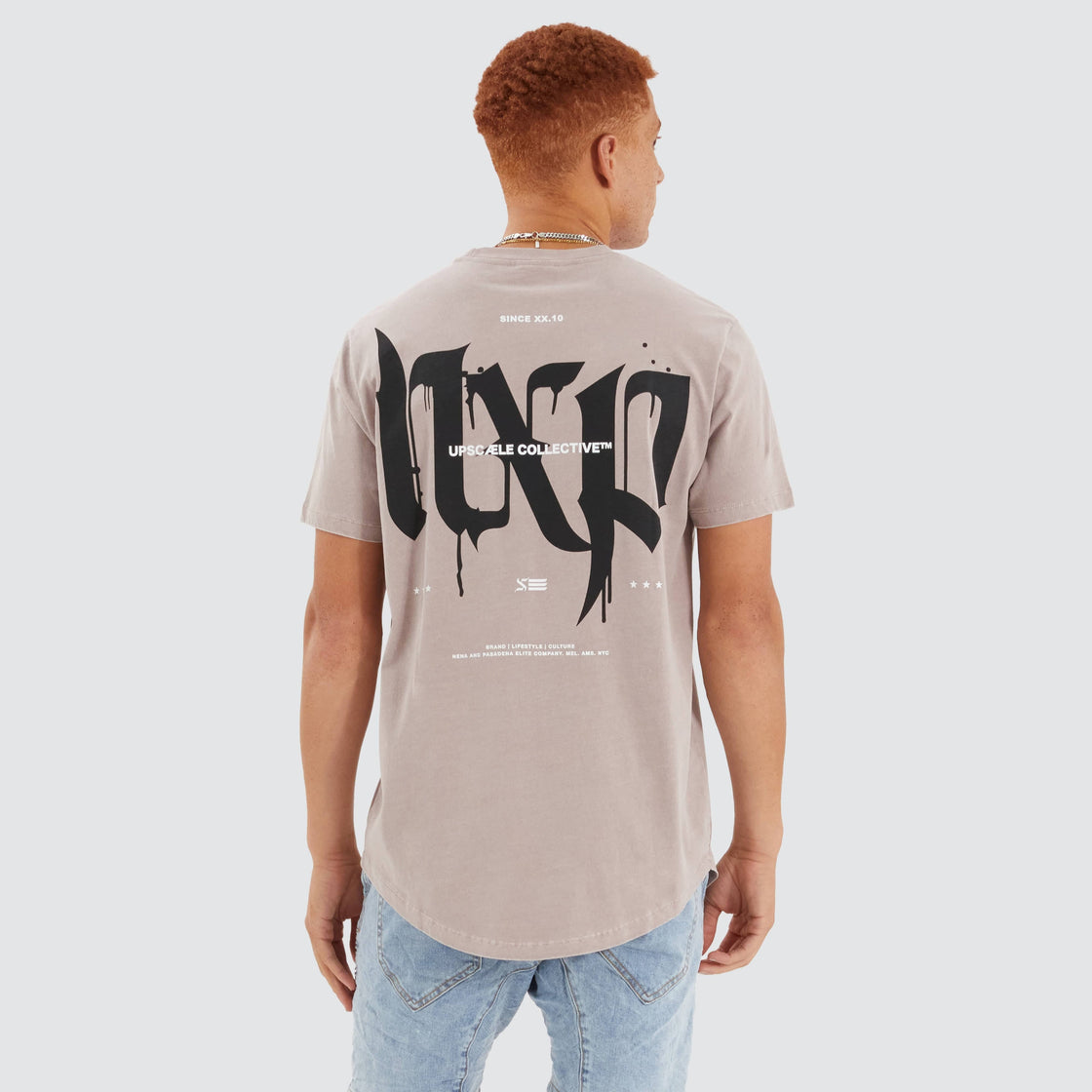 Prime Dual Curved Tee - Pigment Etherea