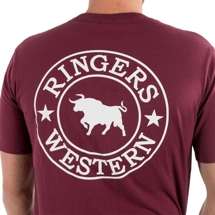 Ringers Western Signature Bull Tee Mens (view 4)