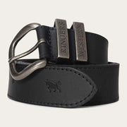 Ringers Western James Belt - Black / Silver