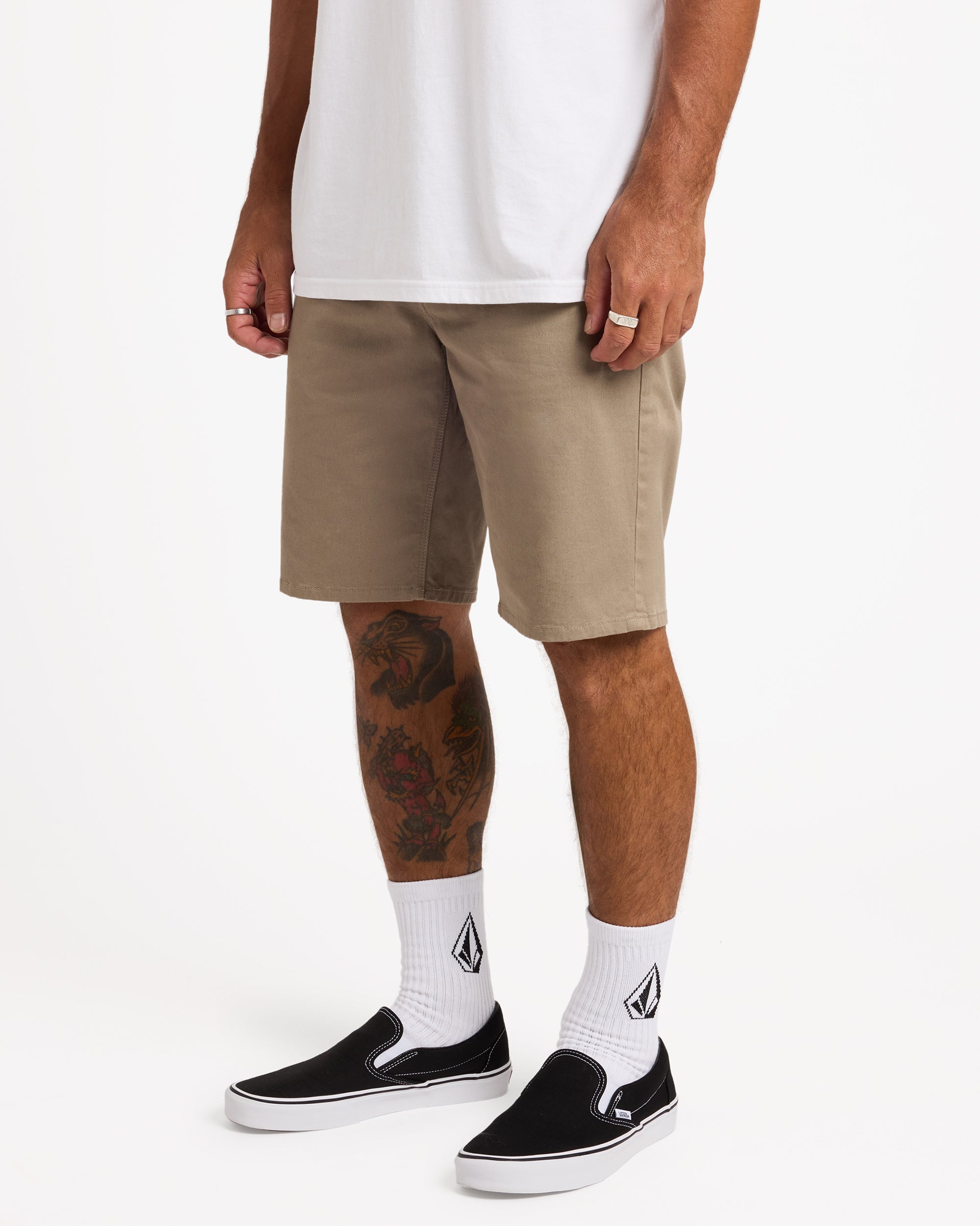 Volcom Solver Lite 5 Pocket Short BNL - back