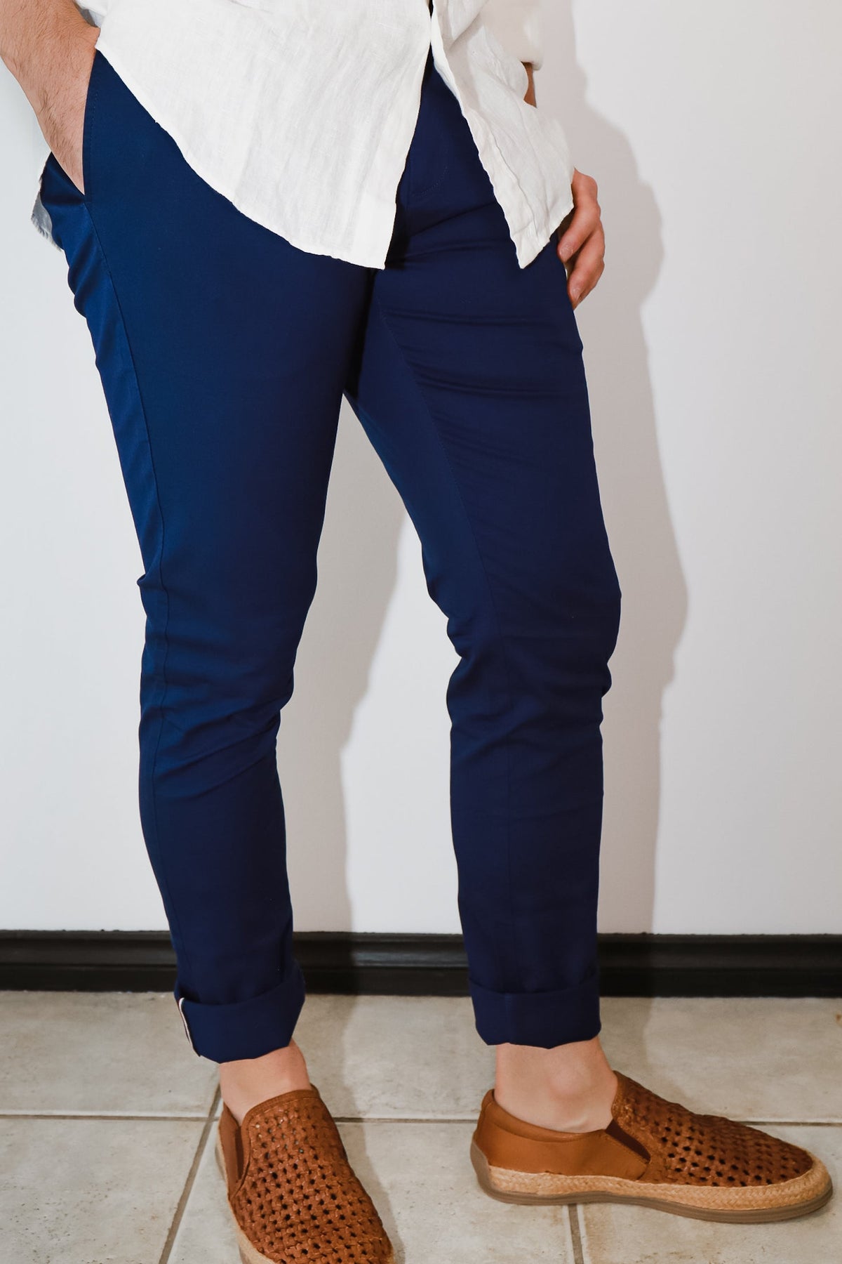 Archer Robin Chino in mid navy
