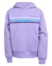 Eve Girl Retro Hoodie Purple