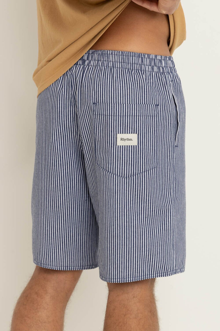 Rhythm Stripe Box Jam - Navy (view 3)