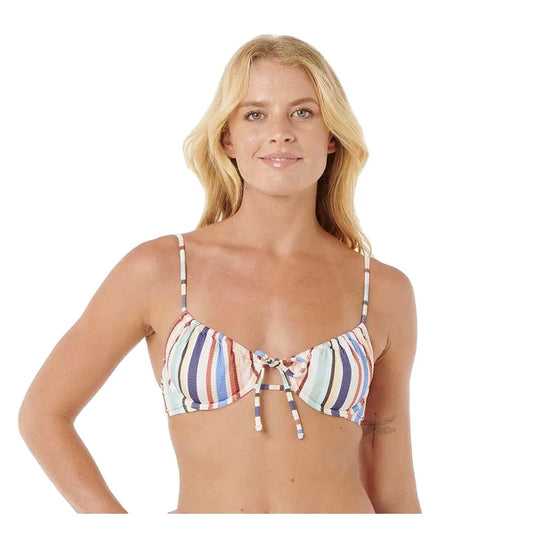 Oceanic Stripe D-DD Top - Multico