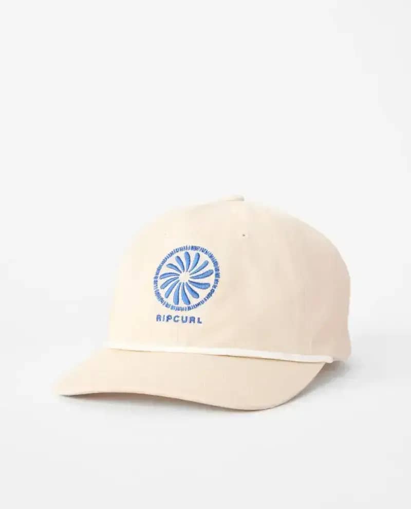 Rip Curl Mod Cali Medallion SB Cap - Vintage White (view 3)