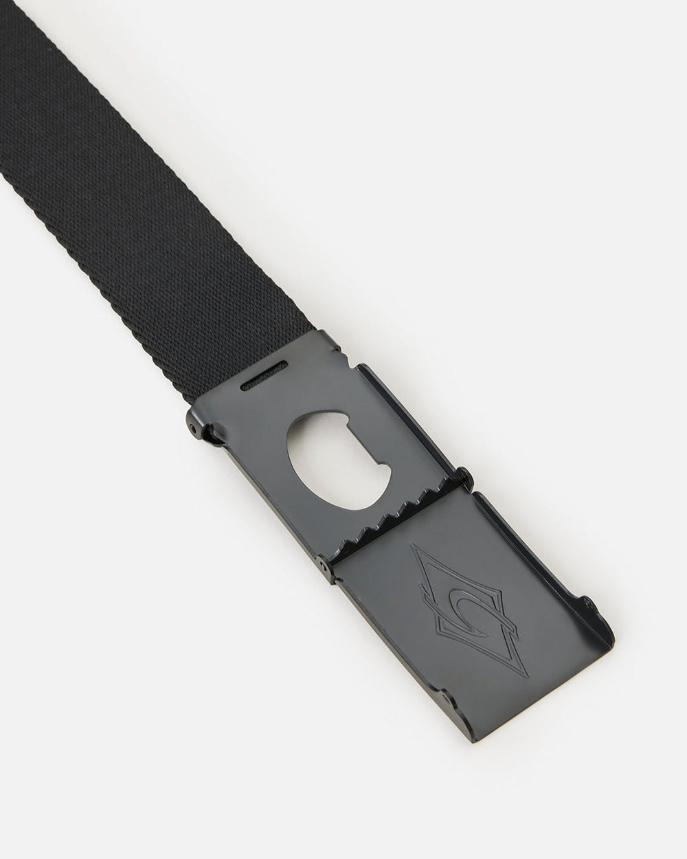 Rip Curl Rando Webbing Belt - Black (view 3)