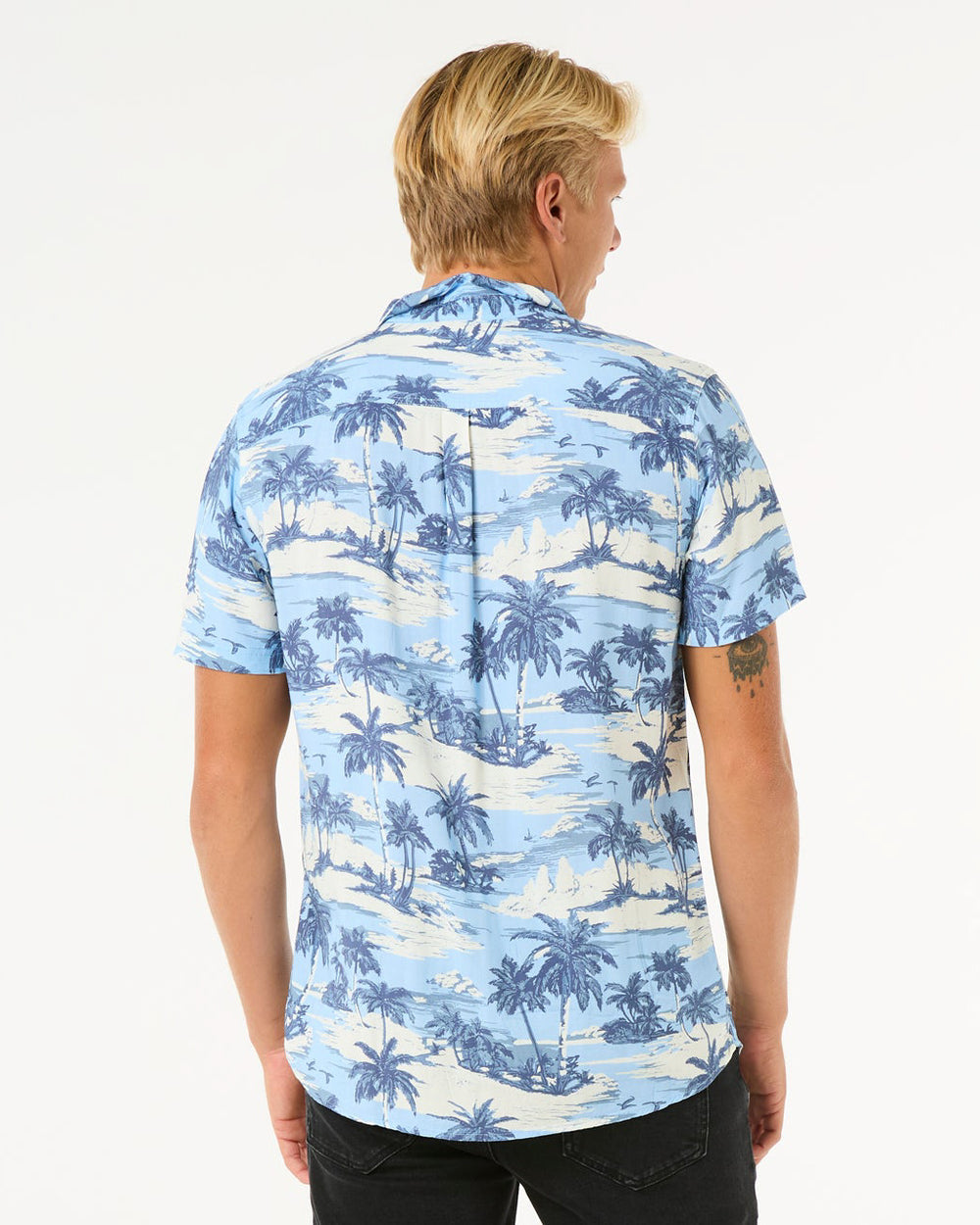 Dreamer Barrel Killa Short Sleeve Shirt - Sky Blue - Catani Clothing
