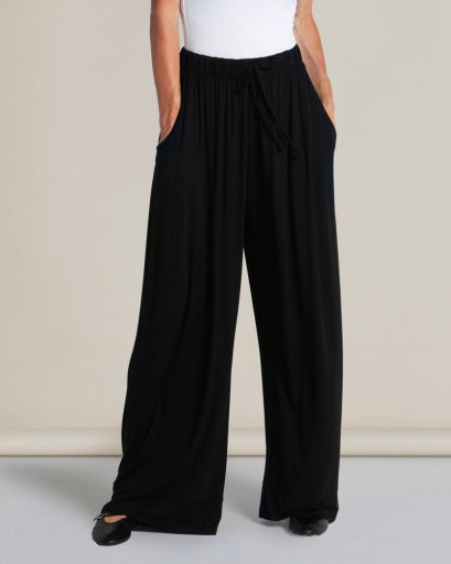 Ginnie Bamboo Pant - Black - Catani Clothing
