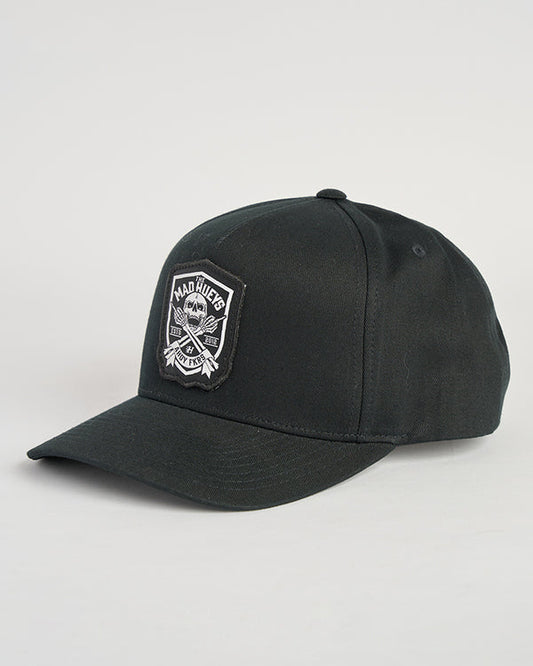Ahoy Fkrs Shield Twill Snapback - Black