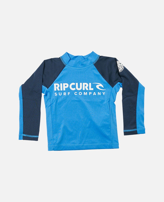 Shock UPF LS - Boys - Blue Gum