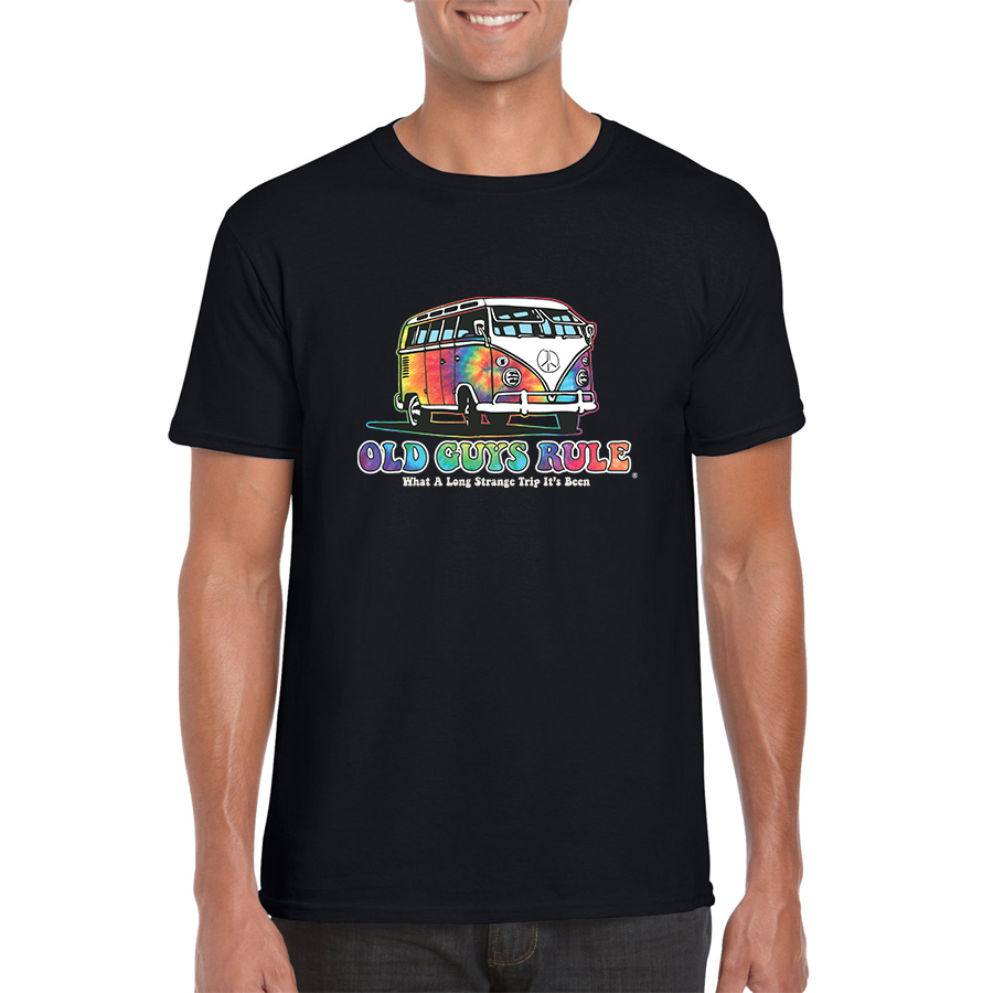 What A Long Strange Trip It's Been Tee - Black