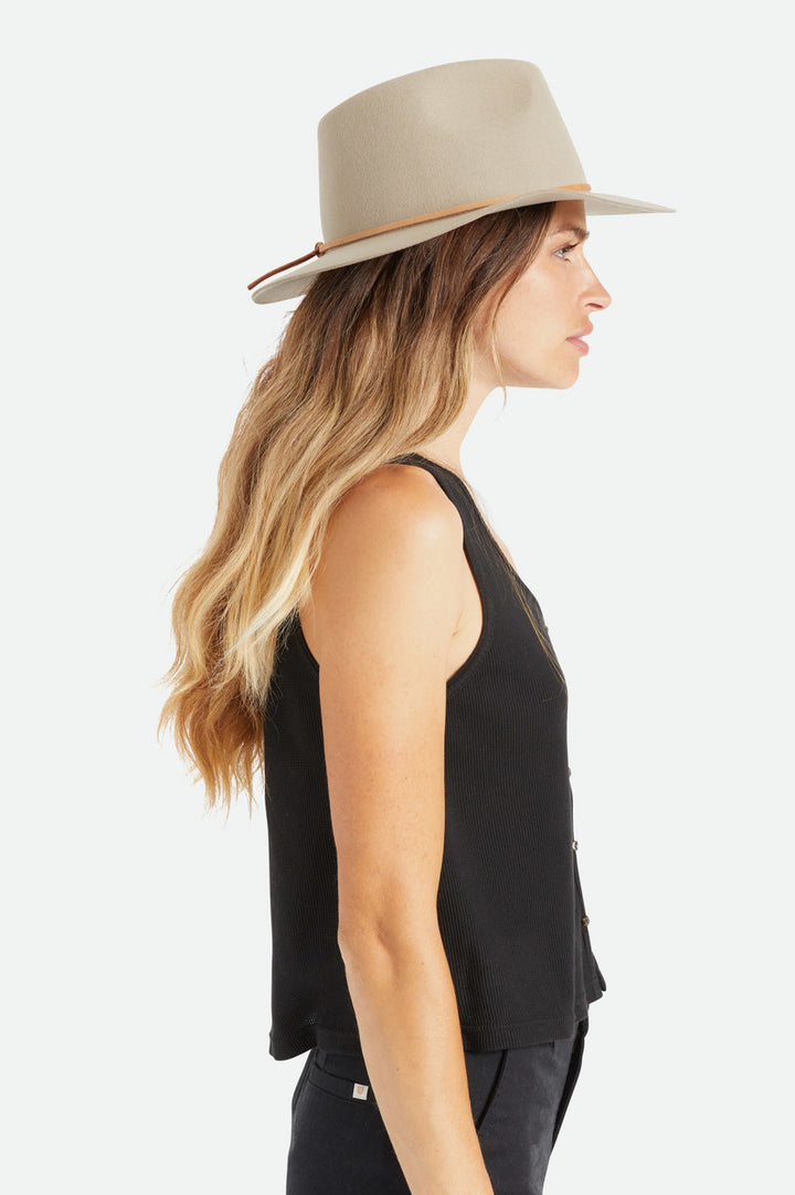 Brixton Wesley Fedora - Safari (view 7)