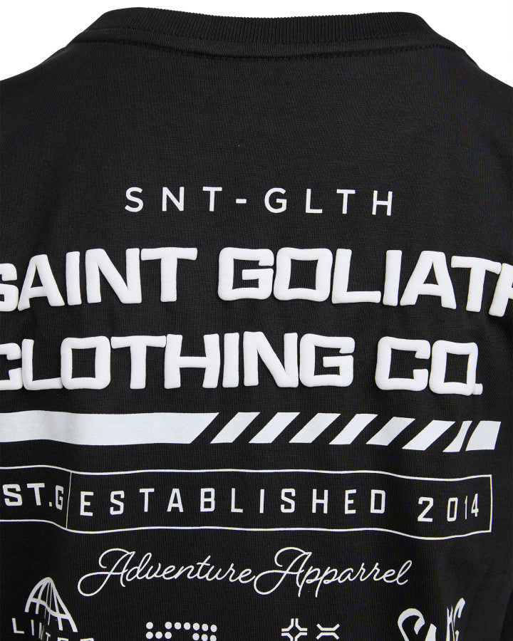 Saint Goliath Underground Tee - Black - Teen (view 3)