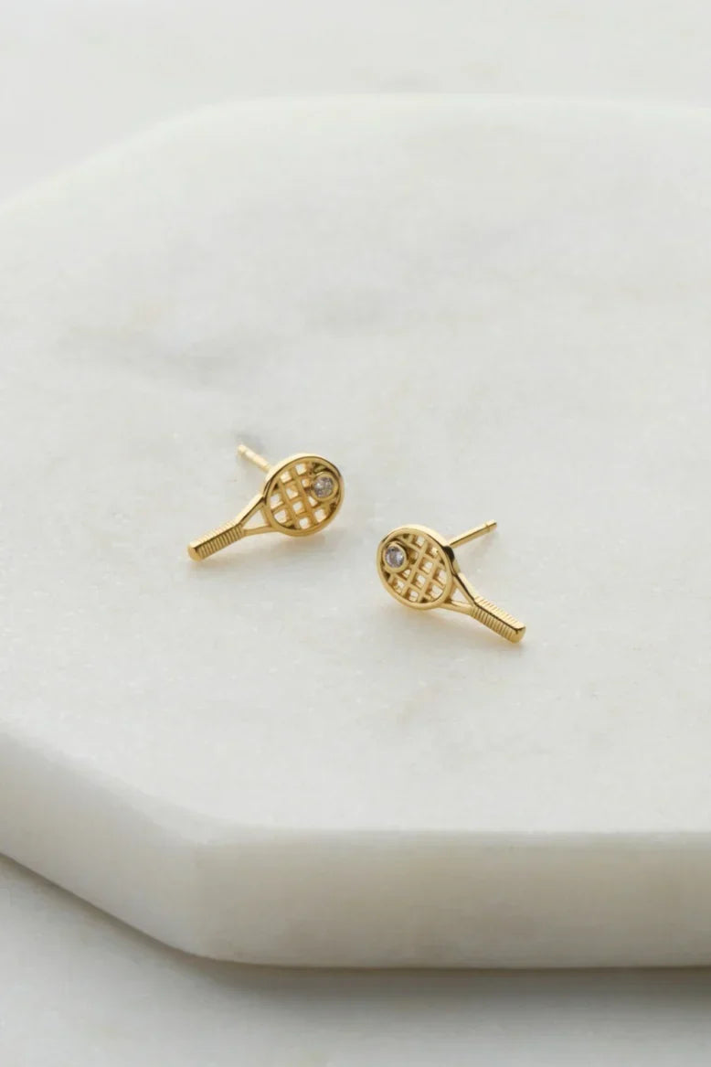 Zafino Tennis Stud in Gold