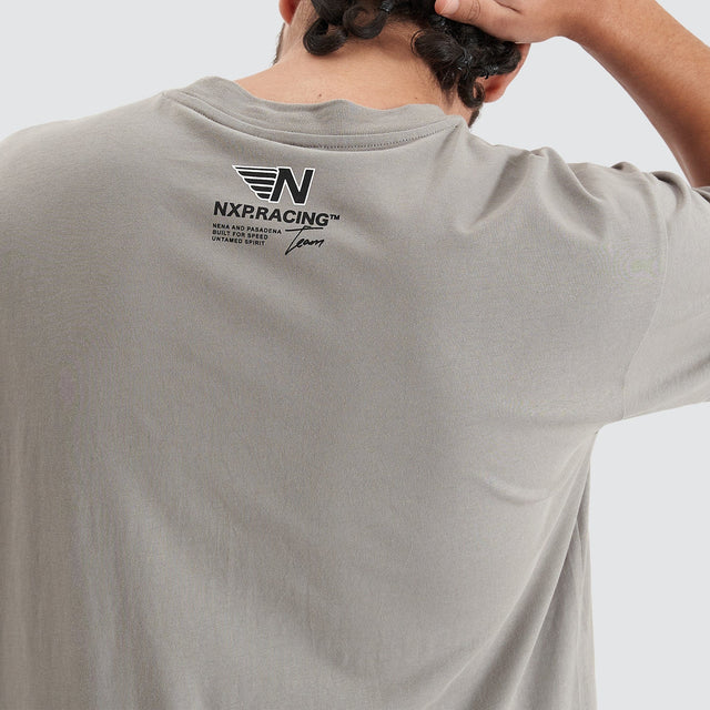 Untamed Heavy Oversized Tee - Moon Mist