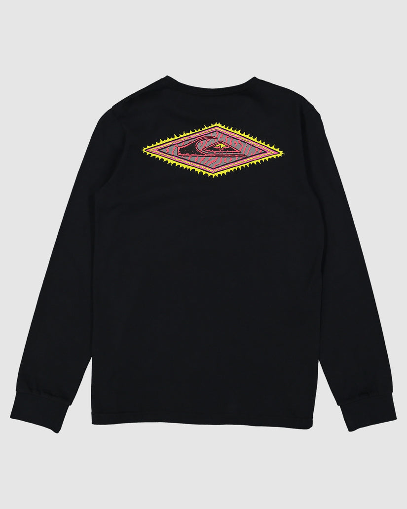 Diamond LS Tee - Black - Teen