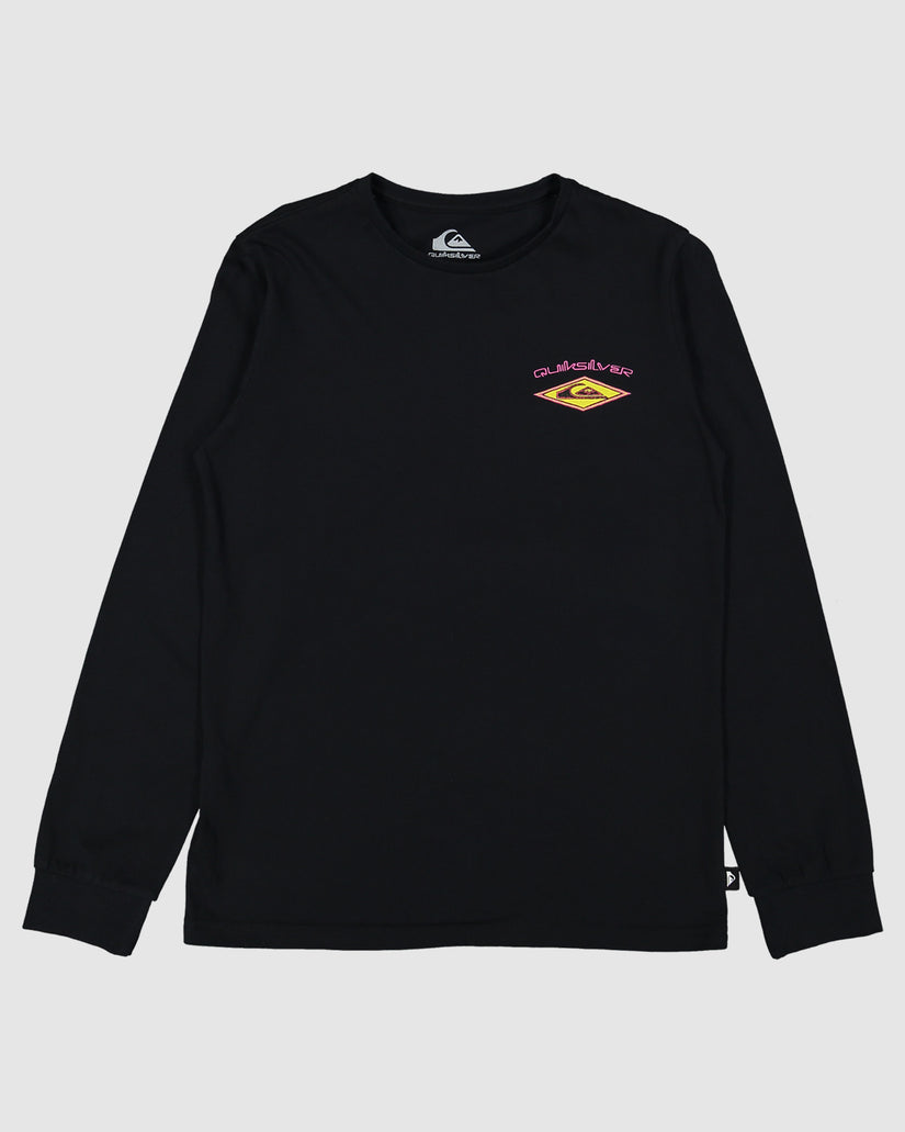 Diamond LS Tee - Black - Teen
