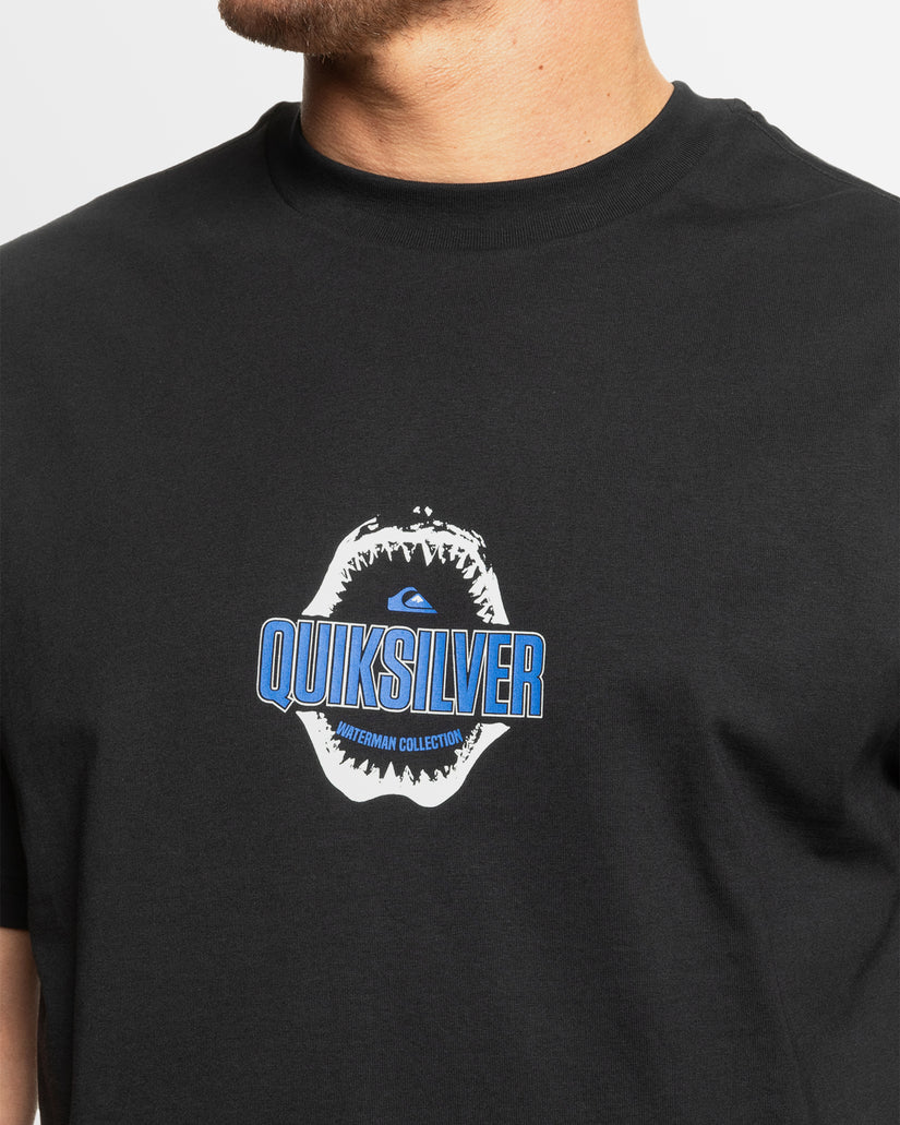 Quiksilver Quik Bite SS Tee - Black (view 3)
