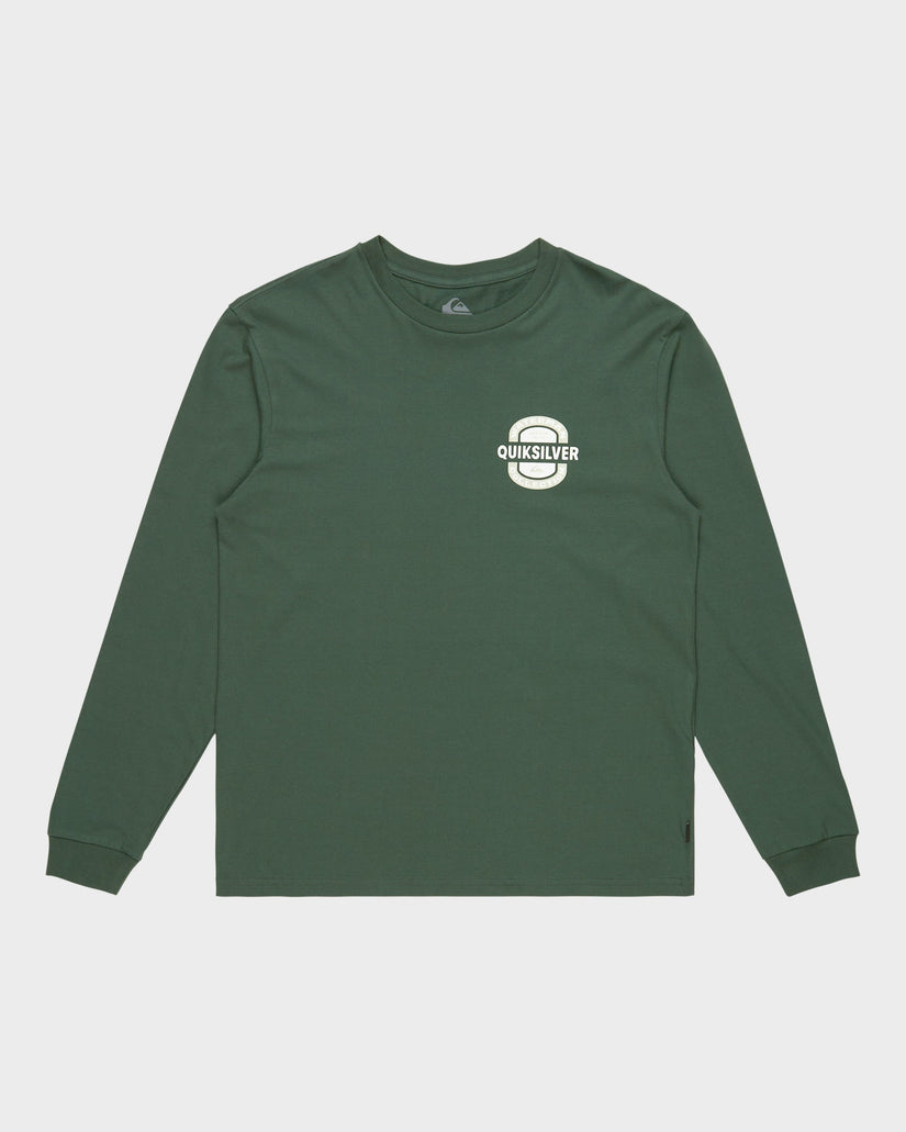 Quiksilver Ocean Made LS - Forest Green (view 3)