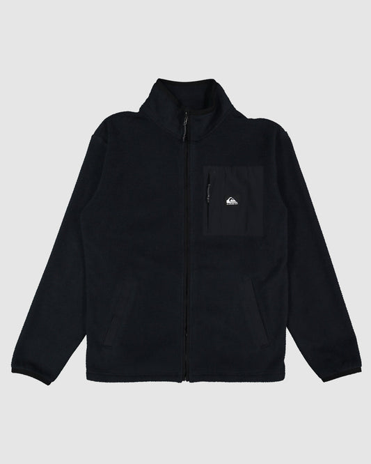 Clean Coast Front Zip - Black