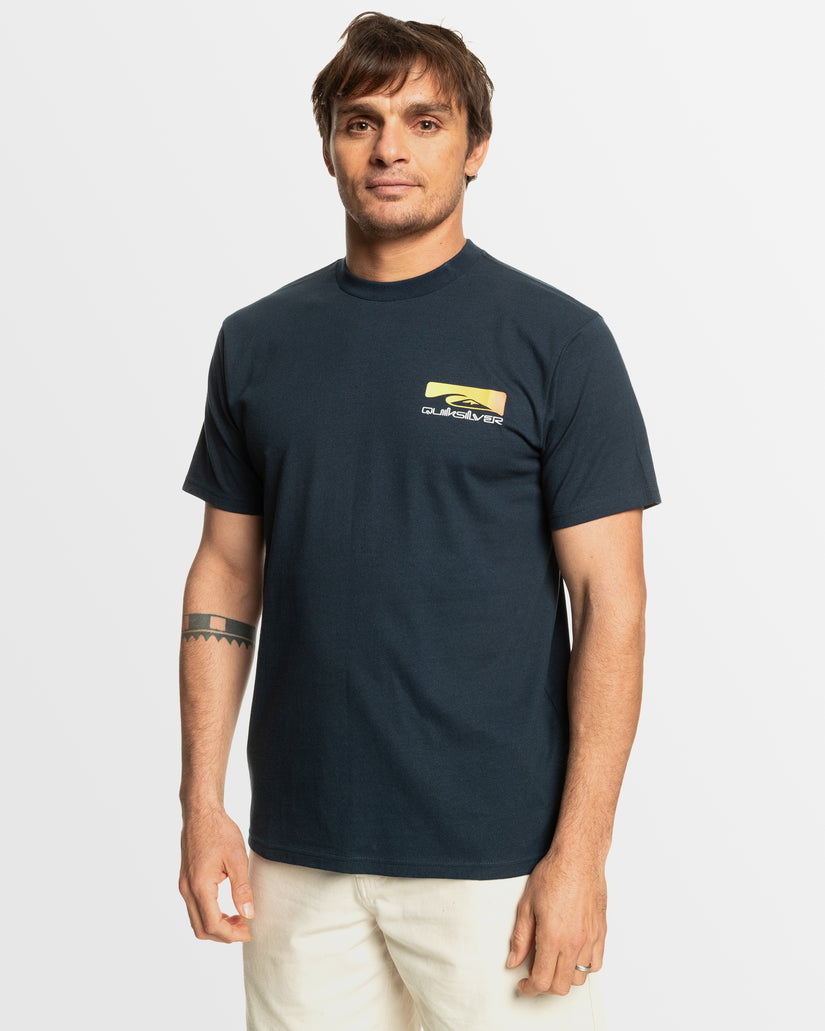 Shadow Cast SS Tee - Dark Navy - Catani Clothing