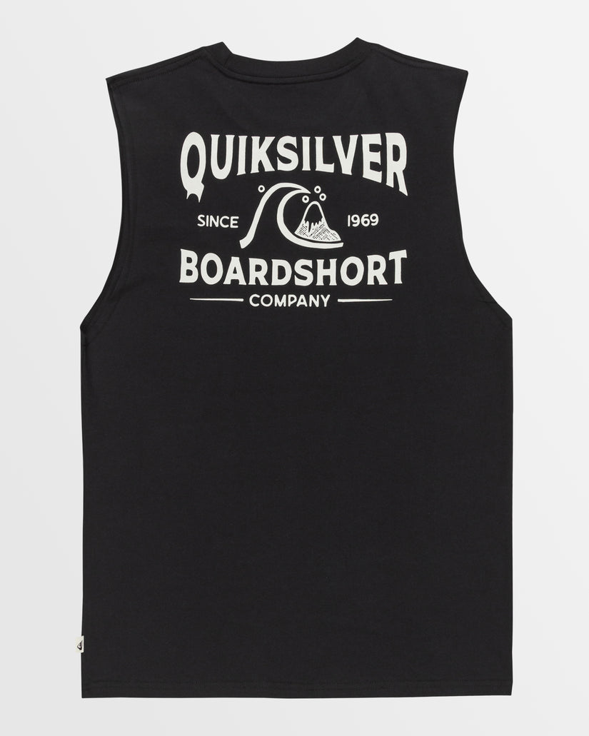 Boardshort Arch Muscle Top - Black